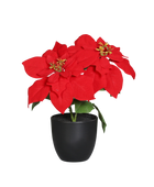 Poinsétia artificial - Cady | 37 cm, em vaso