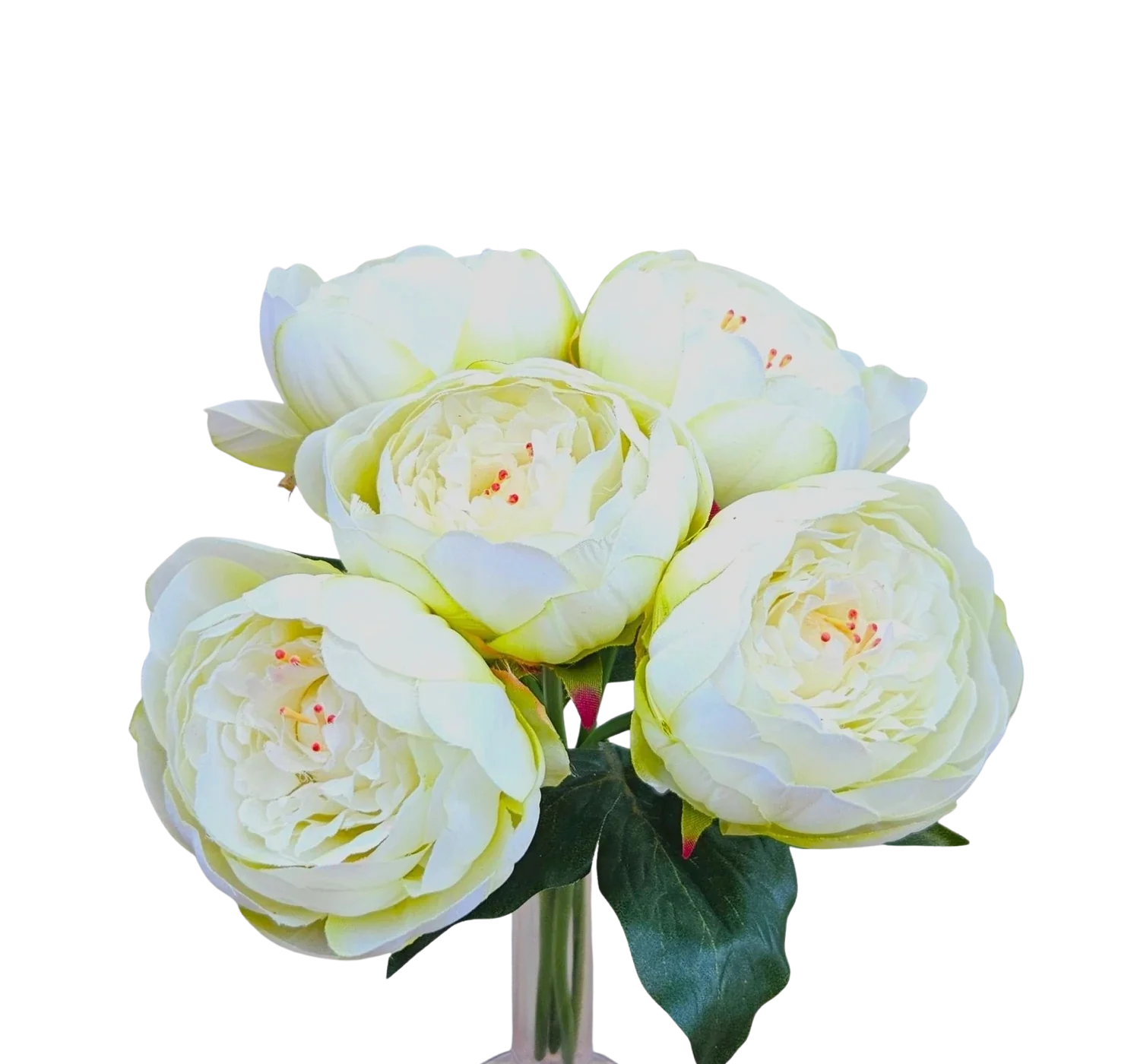Künstlicher Päonienstrauß - Valentin | 32 cm