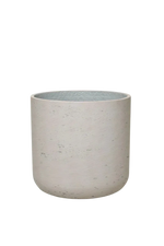 Blumentopf - Nole, 44x42cm, Pflanzkübel von aplanta, in Beige, für drinnen & draußen
