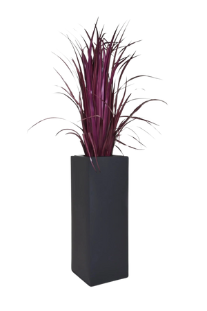 Plantador - Enisa | 24x24x65 cm, antracite