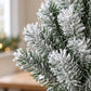 Künstlicher Tannenbaum mit Schnee – Simeon | 31 cm