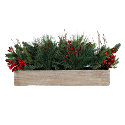 Künstliches Weihnachts-Arrangement – Nevan | 65 cm