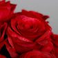 Künstlicher Rosenstrauß - Shiro, 40 cm, Kunstblume von aplanta, 11 Blüten, in Rot, für drinnen