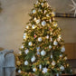 Künstlicher Weihnachtsbaum - Gabriel, 230 cm, Kunstbaum von aplanta, in Grün, für drinnen