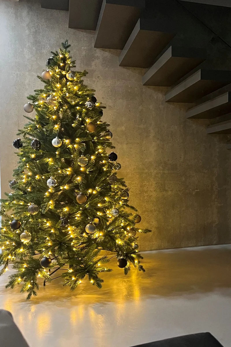 Árvore de Natal artificial - David | 210 cm, com luzes LED