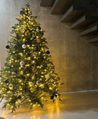 Árvore de Natal artificial - David | 210 cm, com luzes LED