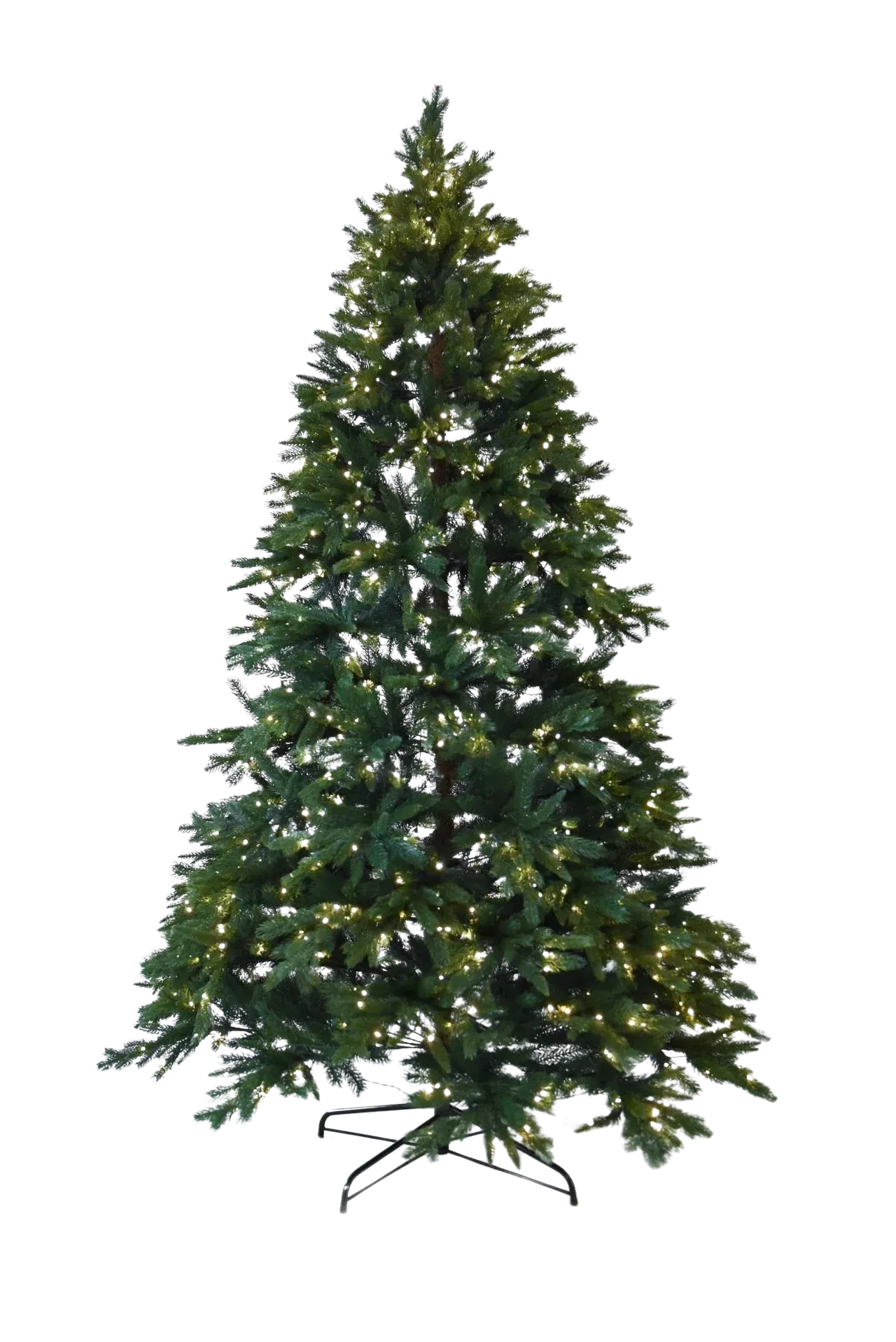 Künstlicher Weihnachtsbaum - David | 270 cm, mit LED-Leuchten