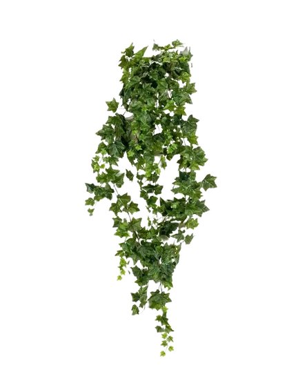 Künstlicher Hänge-Efeu - Lennart, 180 cm, Kunstpflanze von aplanta, Steckpflanze, in Natur, für drinnen
