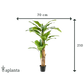 Künstlicher Bananenbaum – Maliora | 210 cm