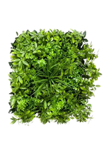 Künstliche Schefflera Matte - Malte, 5 cm, Kunstpflanze von aplanta, UV-beständig, in Natur, für draußen