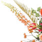 Künstlicher XL Blumenstrauß - Saida, 109 cm, Kunstblume von aplanta, handgebunden, in Natur, für drinnen
