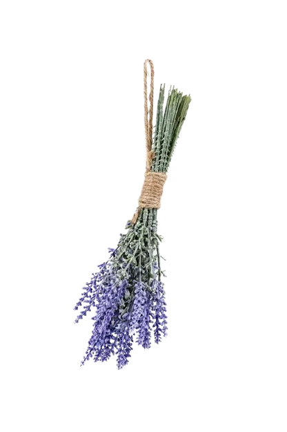 Künstlicher Lavendel Bund - Octan, 24 cm, Kunstpflanze von aplanta, in Natur, für drinnen