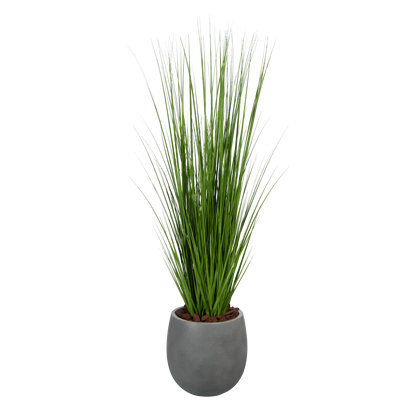 Künstliches Gras - Chiara, 120 cm, Kunstpflanze von aplanta, in Grün, für drinnen