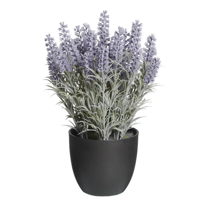 Künstlicher Lavendel - Lotte, 36 cm, Kunstpflanze von aplanta, in Lila, für drinnen