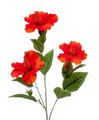 Hochwertige Kunstpflanze | Künstlicher Hibiskus Zweig - Tara | 82 cm von 🌱aplanta