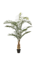 Künstliche Areca Palme - Suri, 120 cm, Kunstbaum von aplanta, UV-beständig, in Grün, für draußen