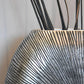 Bodenvase - Hailey, Pflanzkübel von aplanta, Schwarz, in Silber