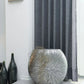 Bodenvase - Hailey, Pflanzkübel von aplanta, Schwarz, in Silber