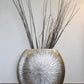 Bodenvase - Hailey, Pflanzkübel von aplanta, Schwarz, in Silber