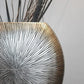 Bodenvase - Hailey, Pflanzkübel von aplanta, Schwarz, in Silber
