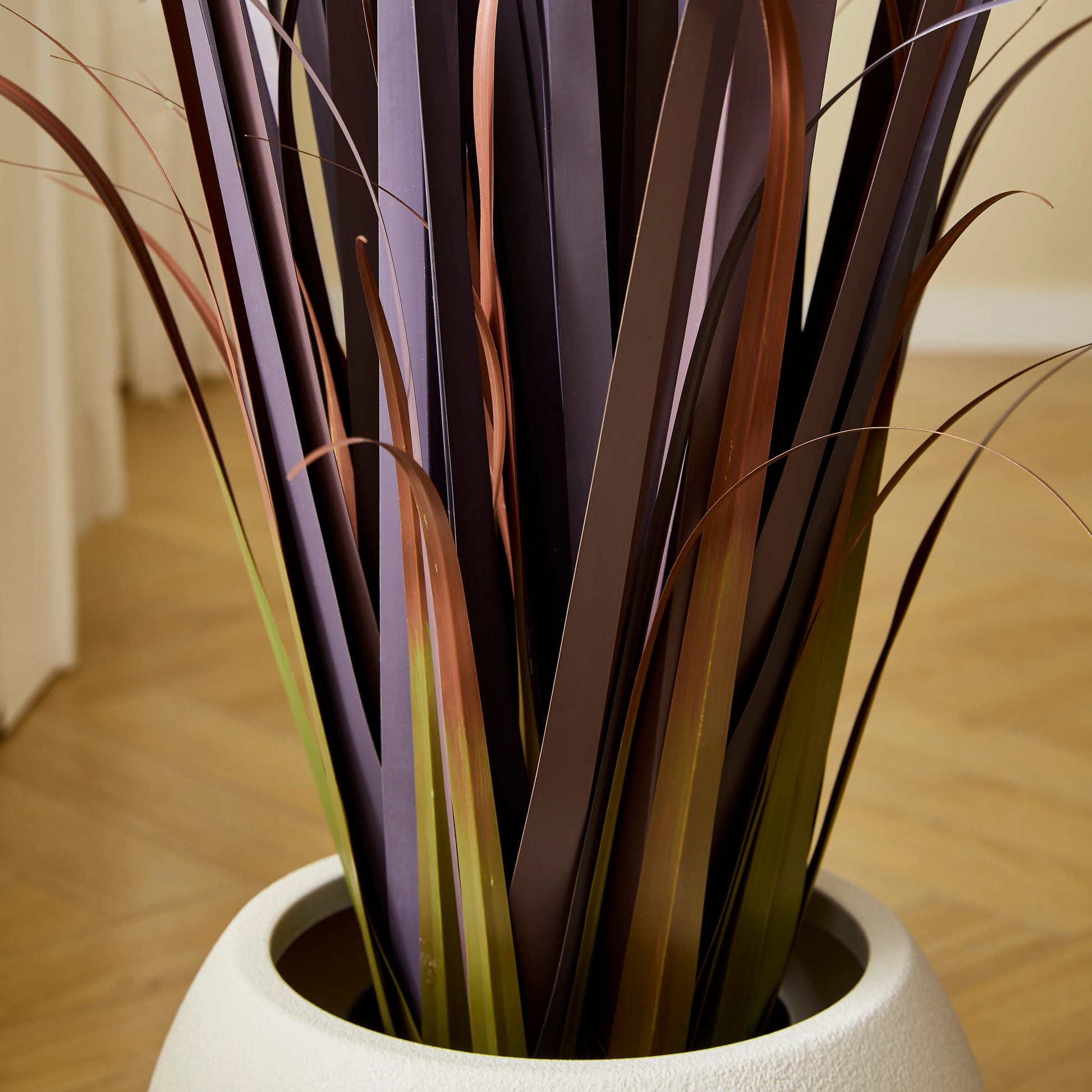 Künstliches Gras - Severin, 120 cm, Kunstpflanze von aplanta, in Grün, für drinnen