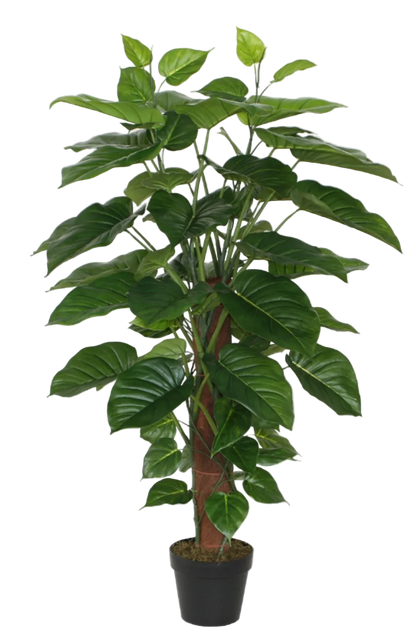 Künstlicher Pothos - Elowyn, 120 cm, Kunstpflanze von aplanta, in Grün, für drinnen