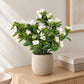Künstliche Steck-Bougainvillea - Elly | 50 cm weiß