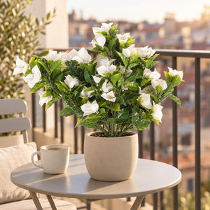Künstliche Steck-Bougainvillea - Elly | 50 cm weiß