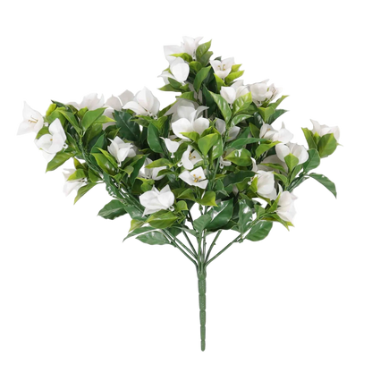 Künstliche Steck-Bougainvillea - Elly | 50 cm weiß