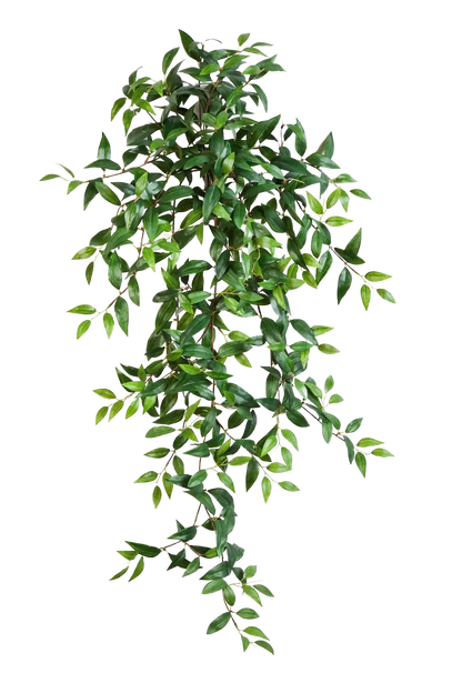 Künstliche Dreimasterblume - Amy, 105 cm, Kunstpflanze von aplanta, Steckpflanze, in Natur, für drinnen