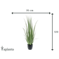 Künstliches Yucca Gras - Iva | 120 cm