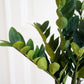 Künstliche Zamioculcas - Elena, 70 cm, Kunstpflanze von aplanta, im schwarzen Topf, in Natur, für drinnen