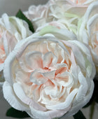 Bouquet de rosas com 10 cabeças de flores - Artemisia | 45 cm