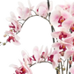 Künstliche Orchidee - Leo | 100 cm auf transparentem Hintergrund, als Ausschnitt fotografiert, damit die Details der Kunstpflanze bzw. des Kunstbaums noch deutlicher zu erkennen sind.