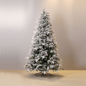 Árvore de Natal artificial - Eva | 240 cm, com neve