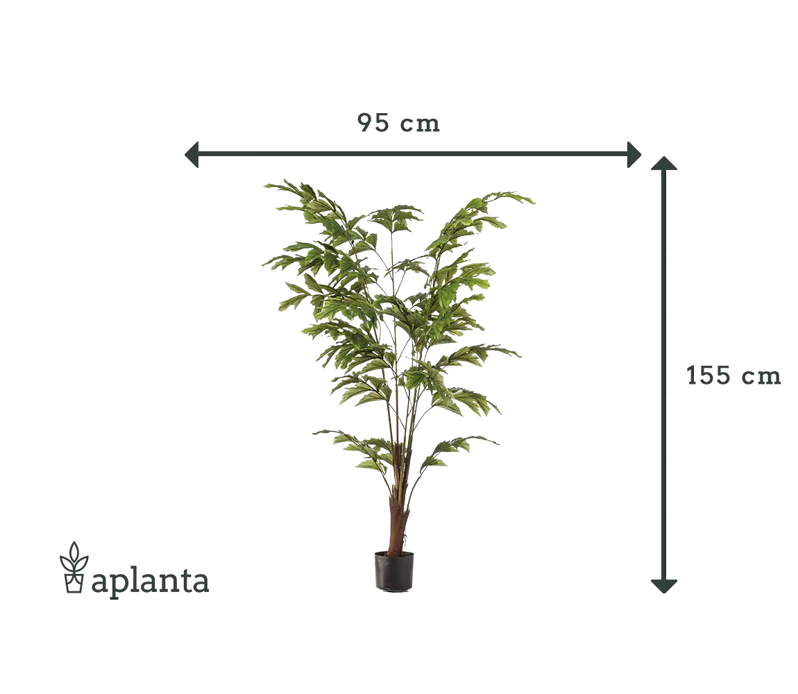 Palmeira rabo-de-peixe artificial - Nayla | 155 cm