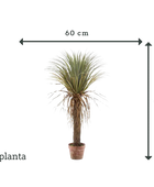Palmeira de mandioca artificial - Kristina | 110 cm