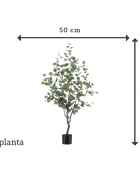 Árvore de eucalipto artificial - Christopher | 120 cm